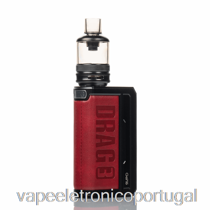 Vape Eletrônico Voopoo Drag 3 177w Starter Kit [tpp] Marsala